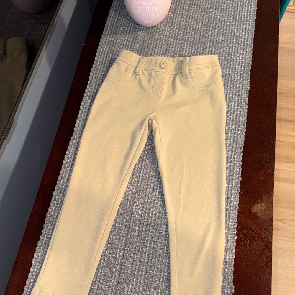 Nautica Kids Beige Leggings 4 pants and 1 skirt